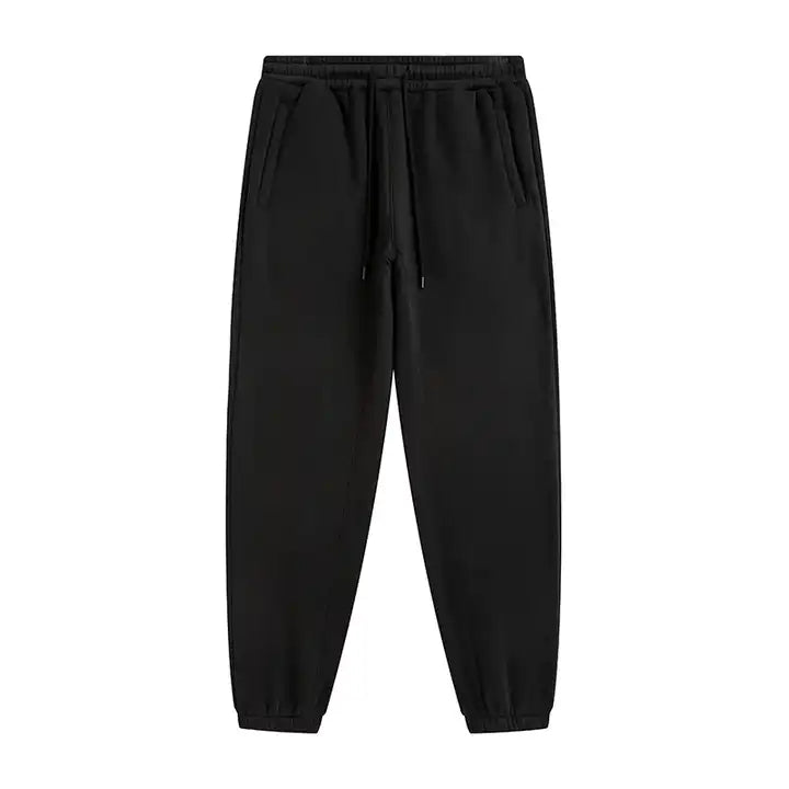 ATHLETIC SPORTS BLACK SWEAT PANTS
