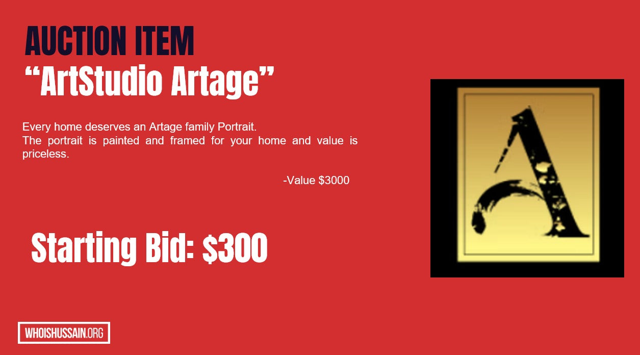 ART PIECE PORTRAIT FROM ARTAGE