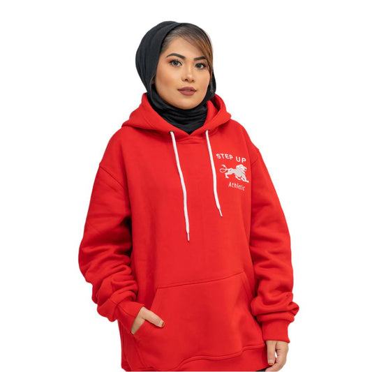 STEP UP HOODIE - RED MOUNTAIN