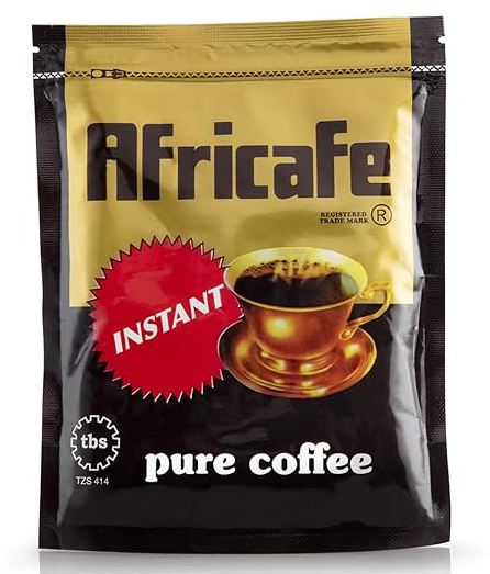AFRICAFE PURE INSTANT COFFEE - FROM TANZANIA 50 GRAMS